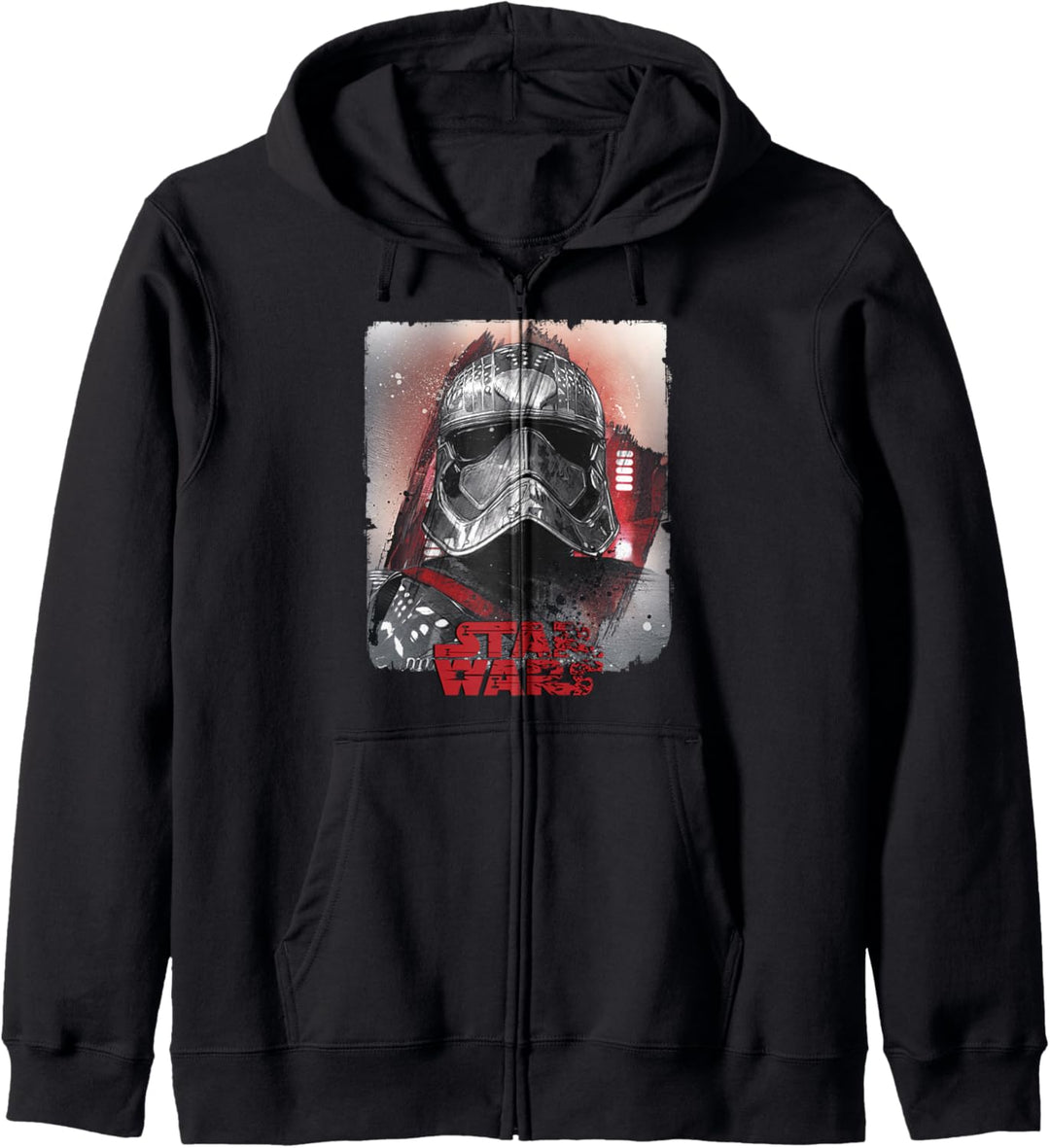 Star Wars Last Jedi Captain Phasma Distress Kapuzenjacke