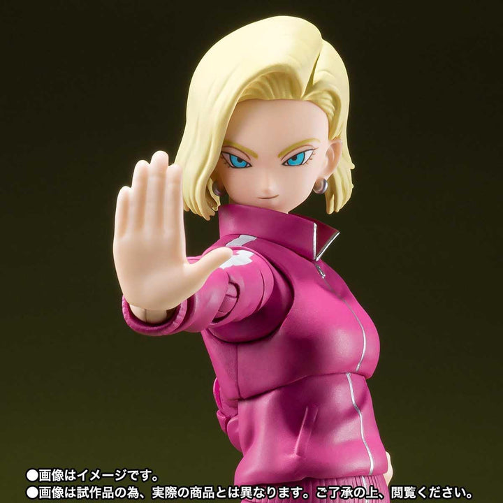 Figur Androide 18 Saga De La Batalla Innenraum Universos Dragon Ball Super 14 cm