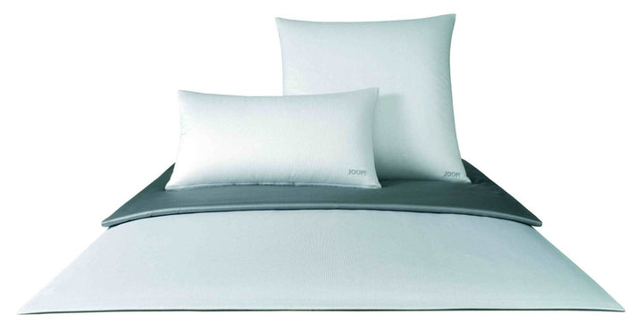 Joop! Bettwäsche Micro Pattern 4040, Silber, 80/80 200/220 80/80 200/220 Silber, 80/80 200/220 Silbe