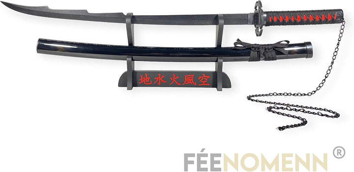 FEENOMENN Bleach - Ichigo Nachbildung Katana Holzklinge - Bankai Evolution