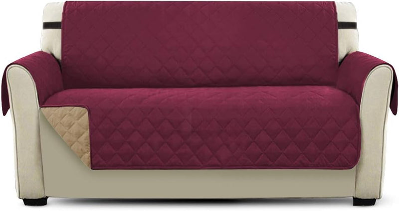 PETCUTE Sofaschoner 2 sitzer Couch überwurf couchbezug sofaüberzug Sofa Schutz Sofa Abdeckung 3 sitz