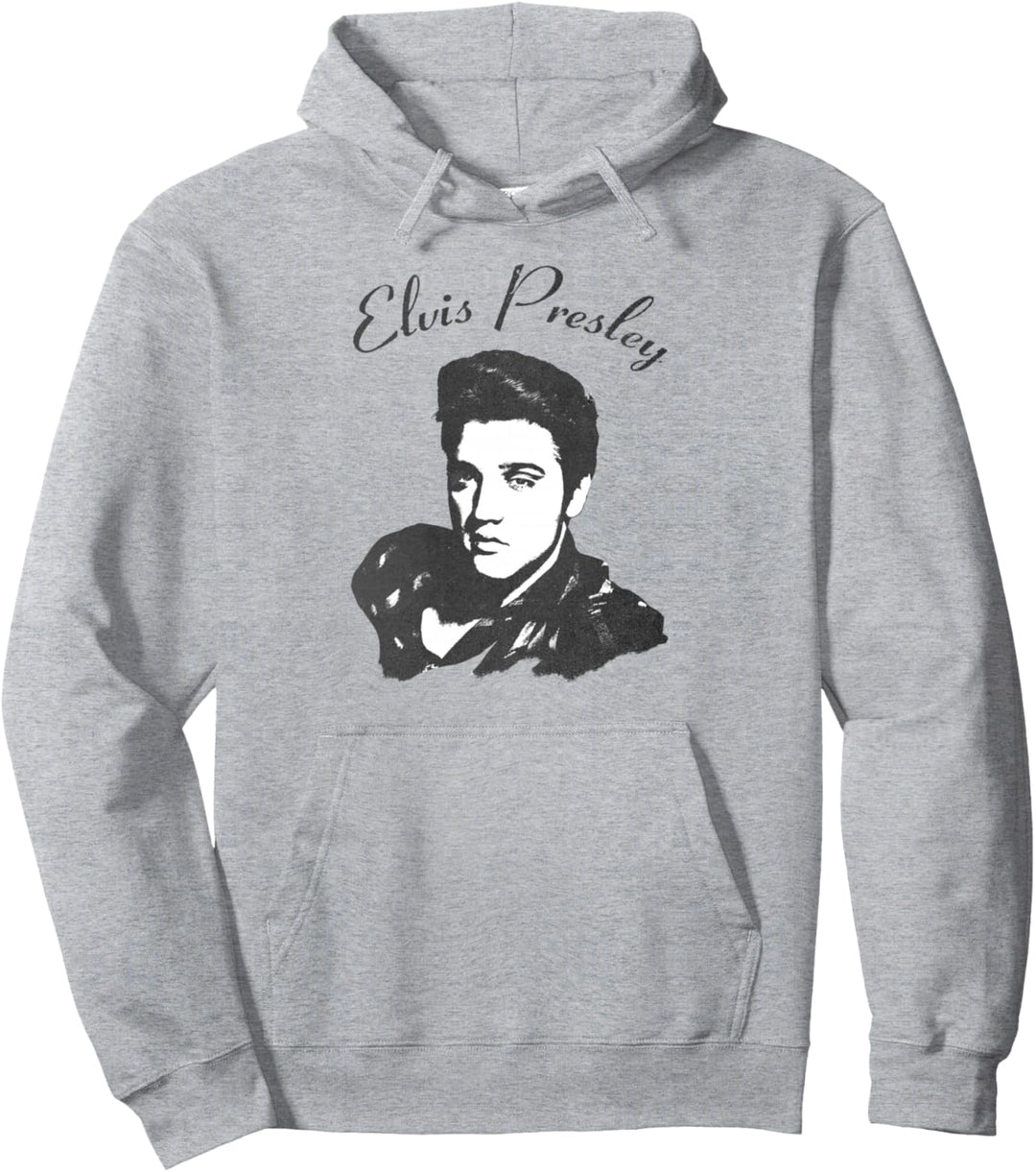 Elvis Presley Official Script Pullover Hoodie