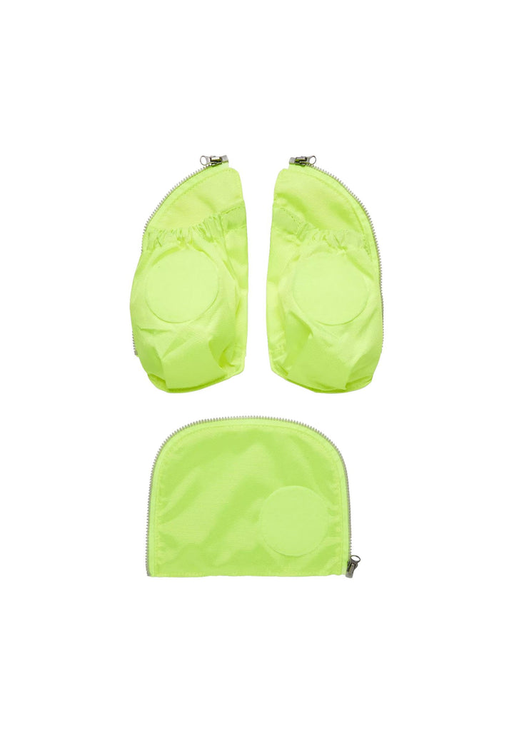 ergobag pack Seitentaschen Zip Set Sichtbarkeits-Set mit Seitentaschen, pack, cubo und cubo light ge