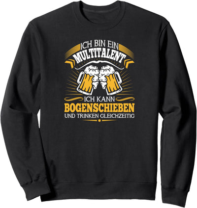 Bogenschütze Lustig Bogensport Sprüche Bogenschiessen Sweatshirt