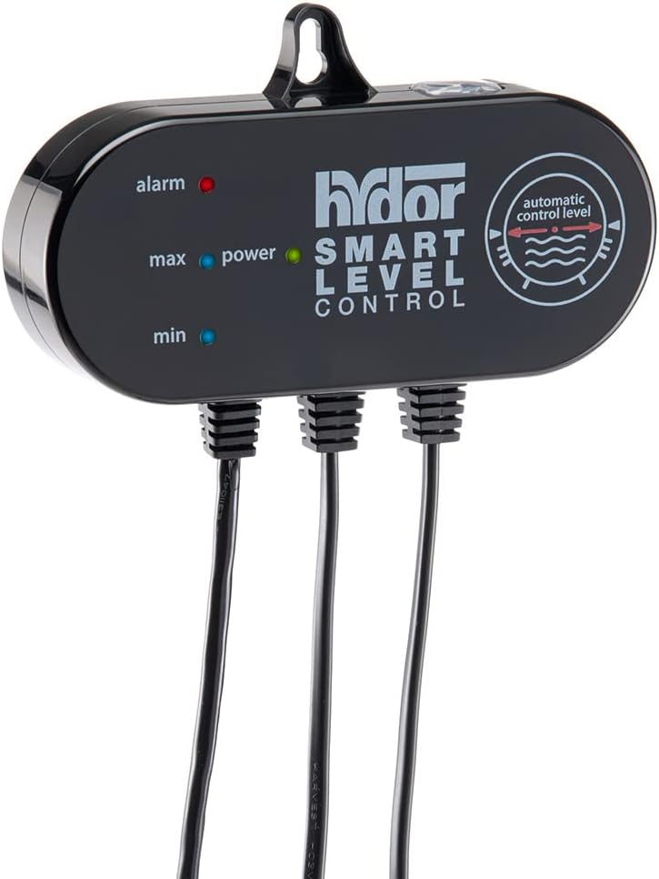 Hydor Controller Elettronico Livello Acqua SMART LEVEL per Acquari e Sump, Supporto Magnetico