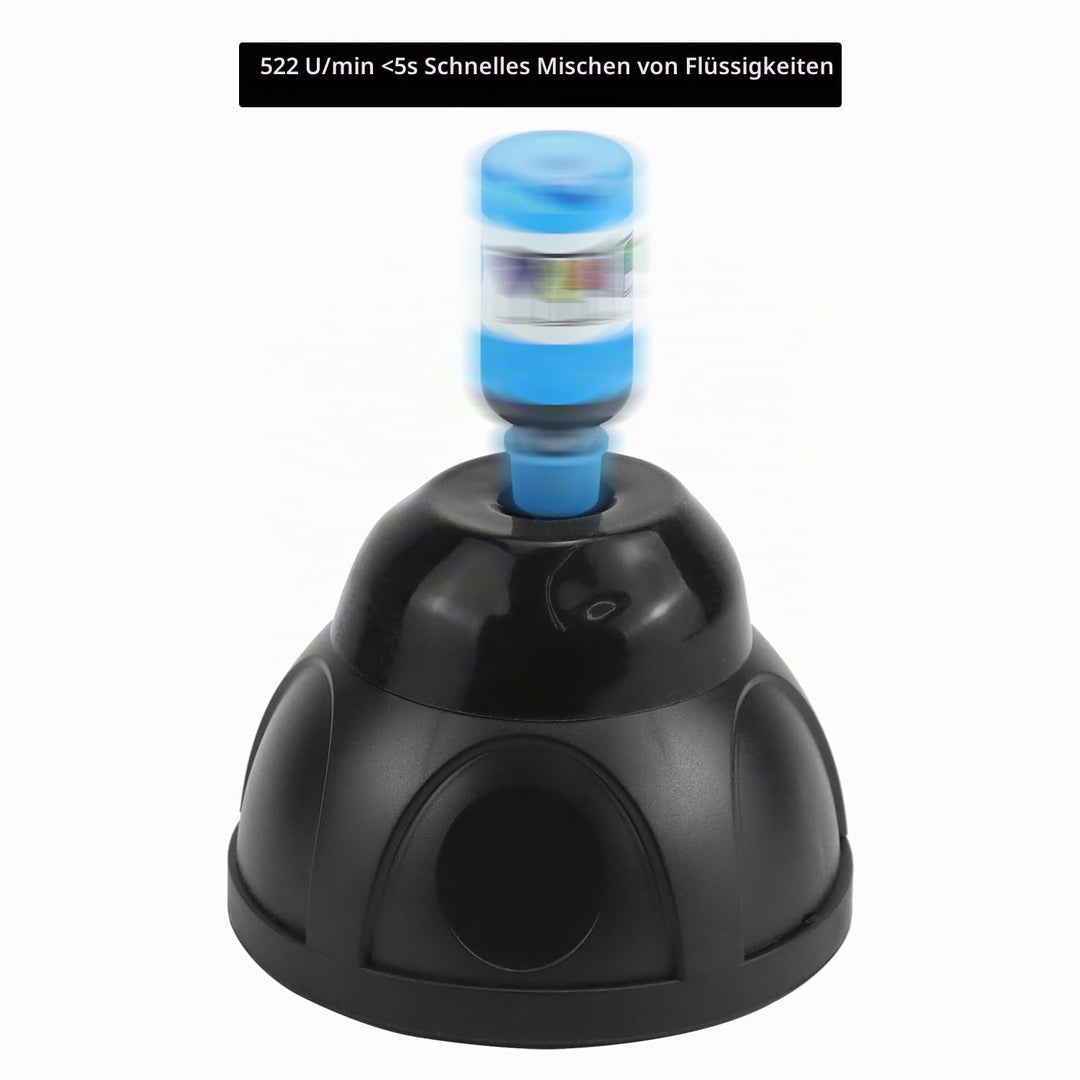 QWORK® Vortex Mischer, 5200rpm Mini Elektrischer Mischermaschine, für Schnelle Mischungen von Paint,