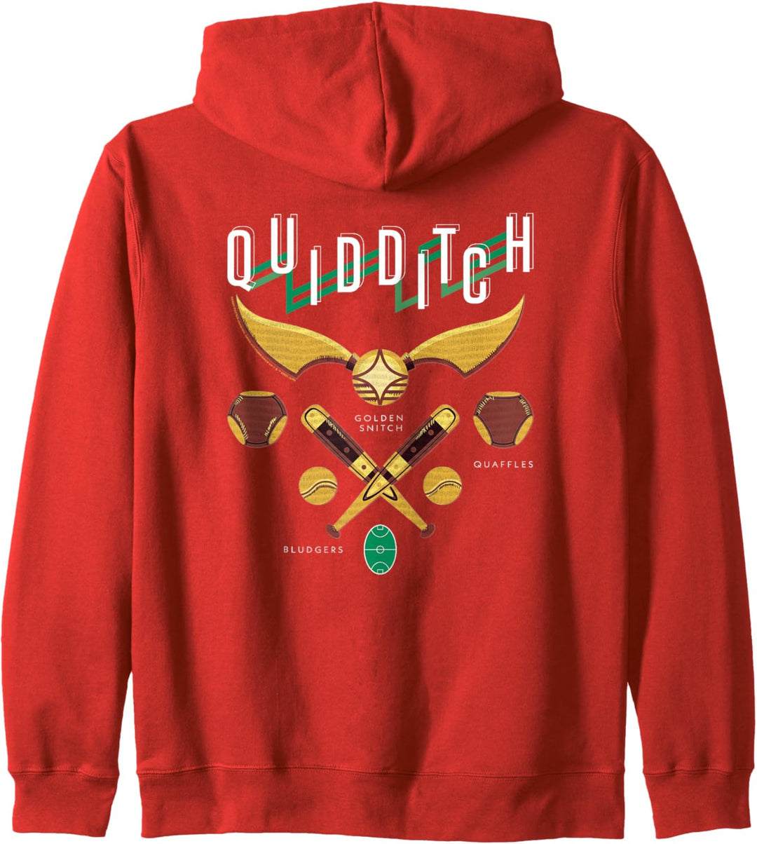 Harry Potter Quidditch Equipment Logo Kapuzenjacke