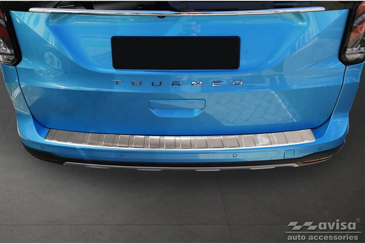 Avisa Edelstahl Heckstossstangenschutz kompatibel mit Ford Tourneo Connect III 2022- 'Ribs'