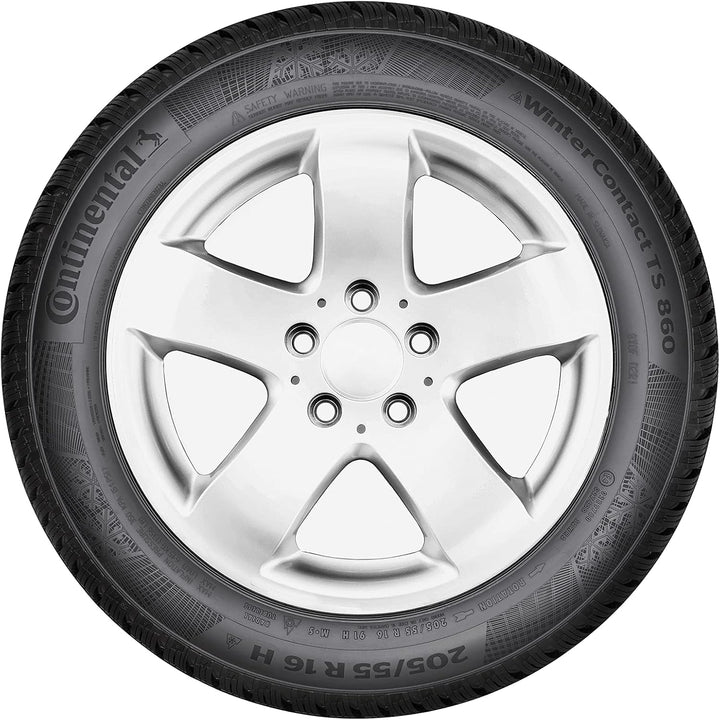 Continental WinterContact TS 860 - 165/60 R15 77T - D/B/71 - Winterreifen (PKW) 165/60R15 77T - M+S/