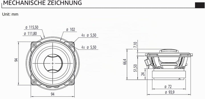 Focal 1 kit 2 Wege Auditor ASE-130 ASE130 5" 130 mm 13 cm 50 watt rms 100 watt max mit 2 Tieftönern