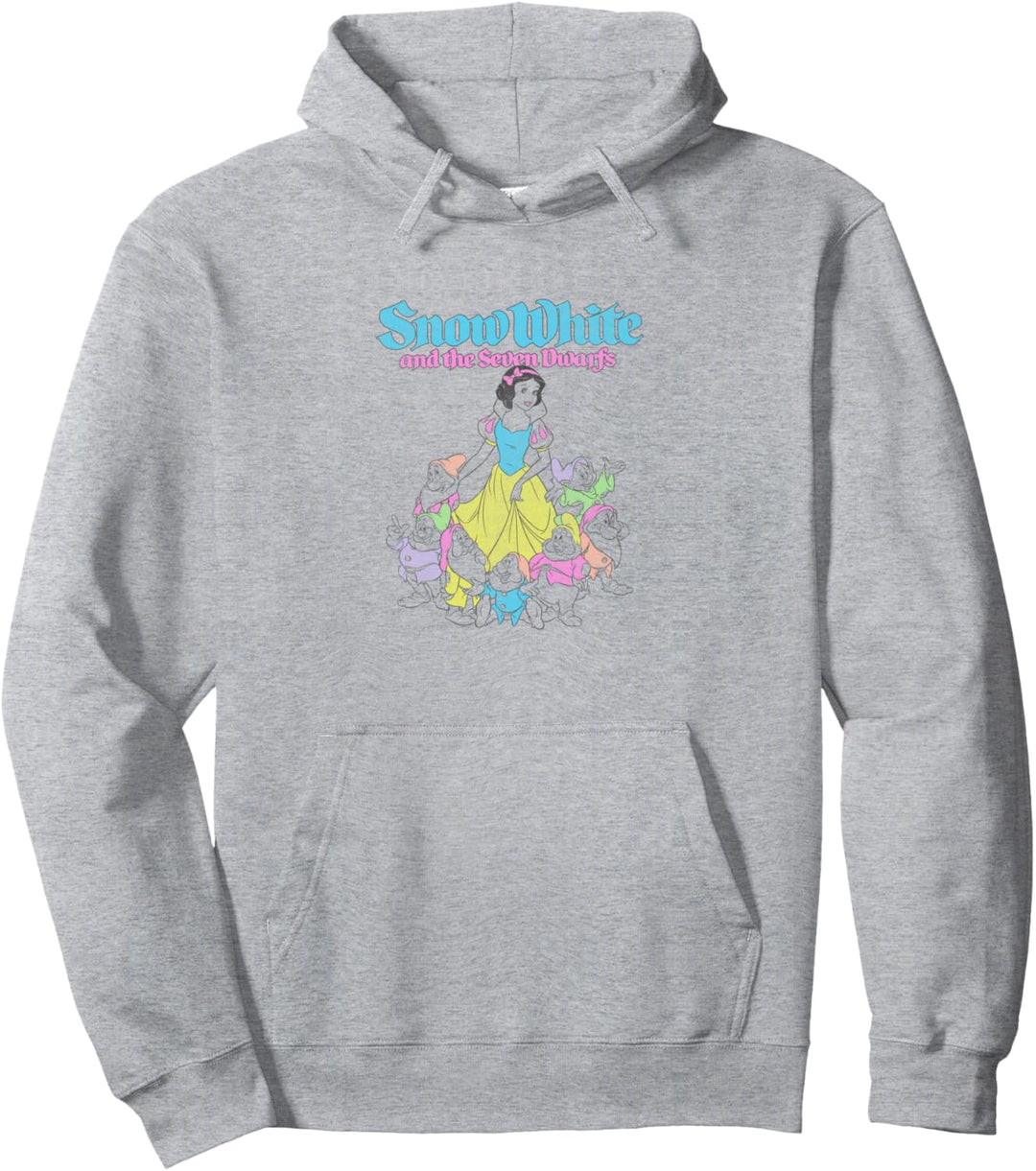 Disney Snow White And The Seven Dwarfs Outline Pullover Hoodie
