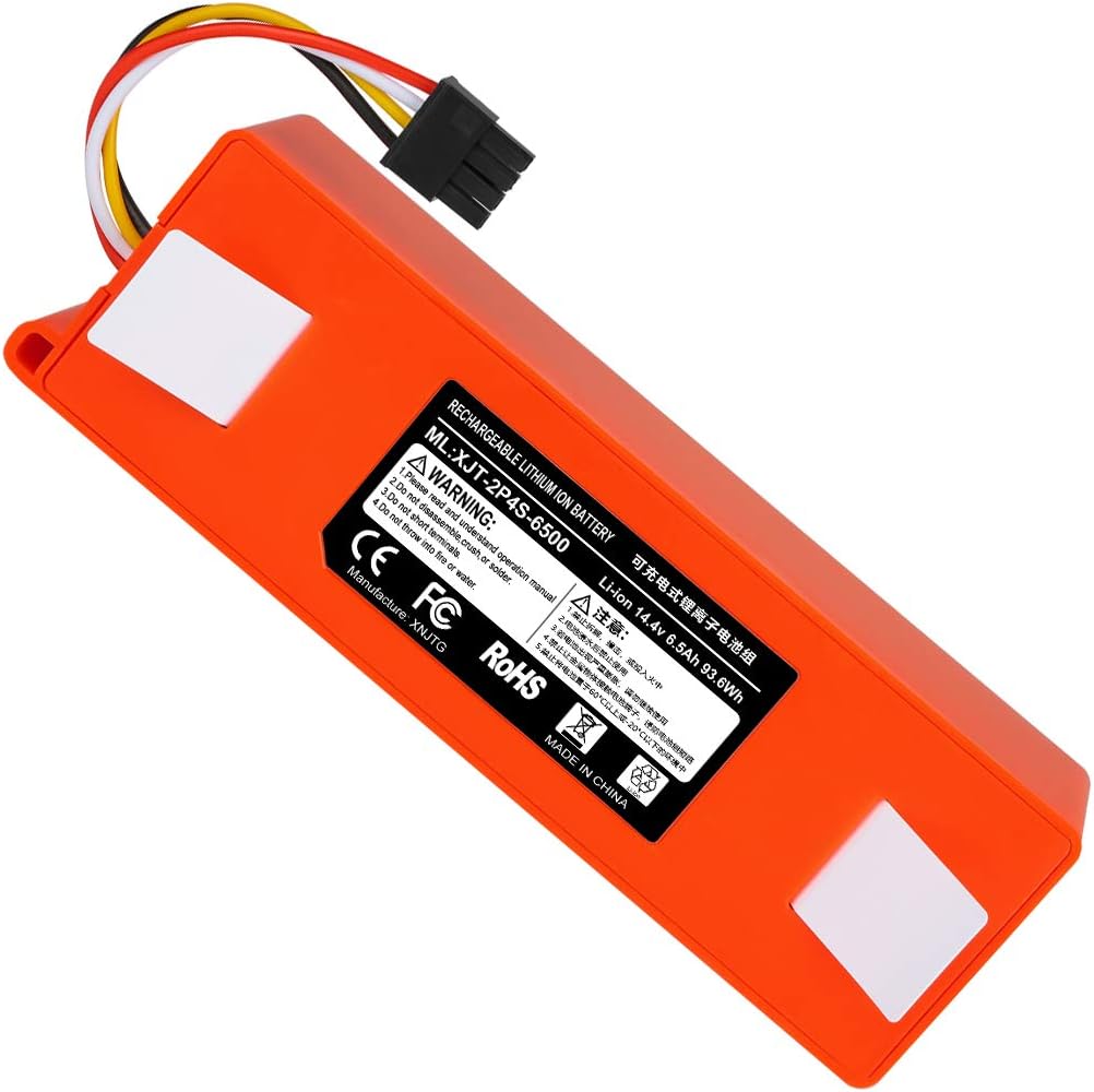 XNJTG 14,4V 6500mAh Li-ion Ersatzakku für Xiaomi Mi Roboter Xiaomi Mijia Roborock s50 s51 Robotersta