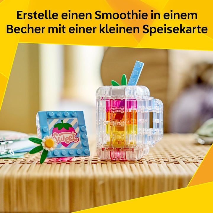 LEGO Creator 3-in-1-Set Parfümflasche mit Blumendeko - Bauspielzeug mit 3 Bauoptionen: Parfümflasche