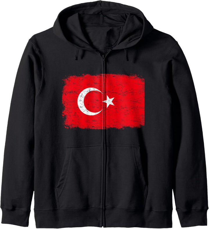 TÜRKEI FLAGGE Geschenk Türkei Fahne für TÜRKIYE Kapuzenjacke