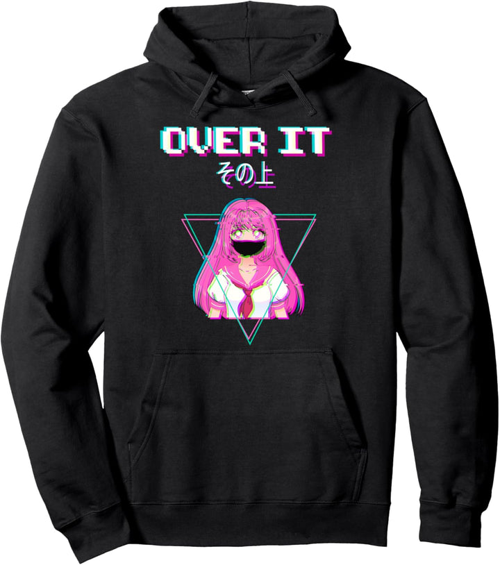 Über ihr Vaporwave ästhetisches Japan Pullover Hoodie