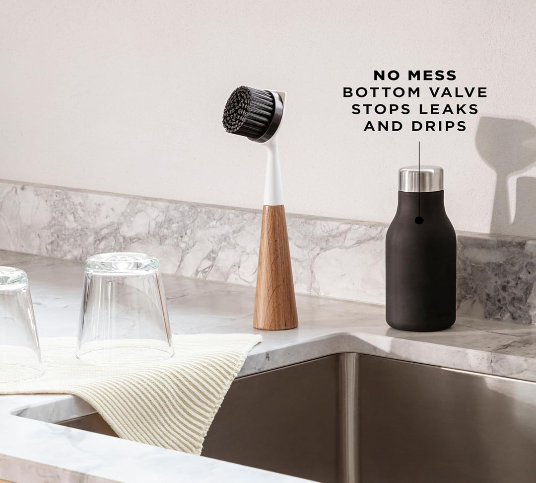 EVA SOLO | Squeeze Seifenspender | Dekorativer Seifenspender aus weichem Silikon für Spülmittel | Bl