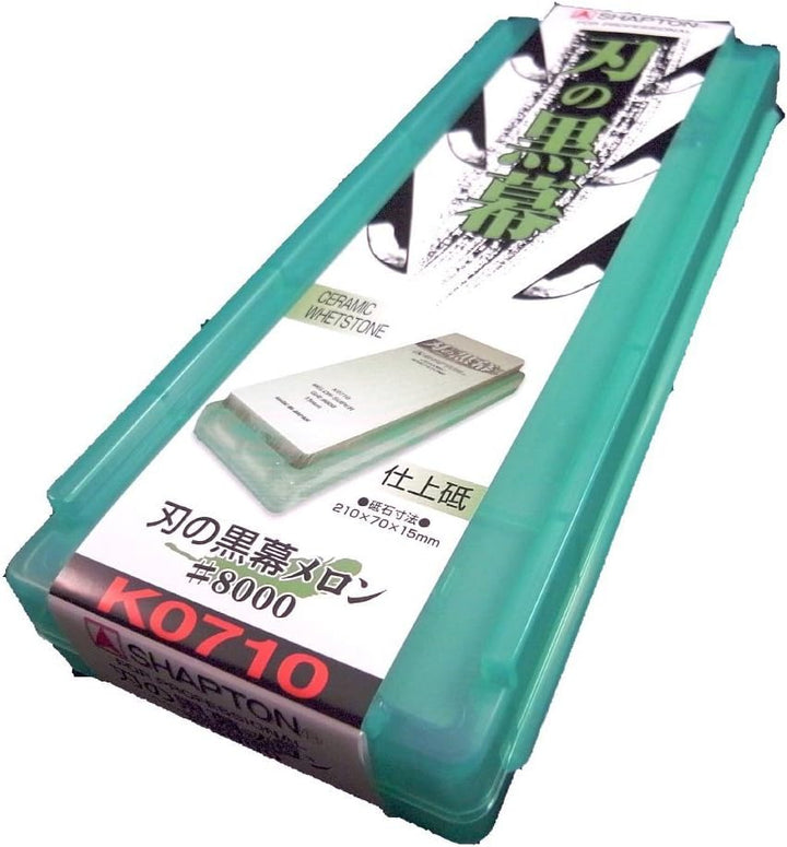 SHAPTON Ha No Kuromaku Ceramic Whetstone (F-set) Medium Grit (#1000) + Fine Grit (#5000) + Fine Grit