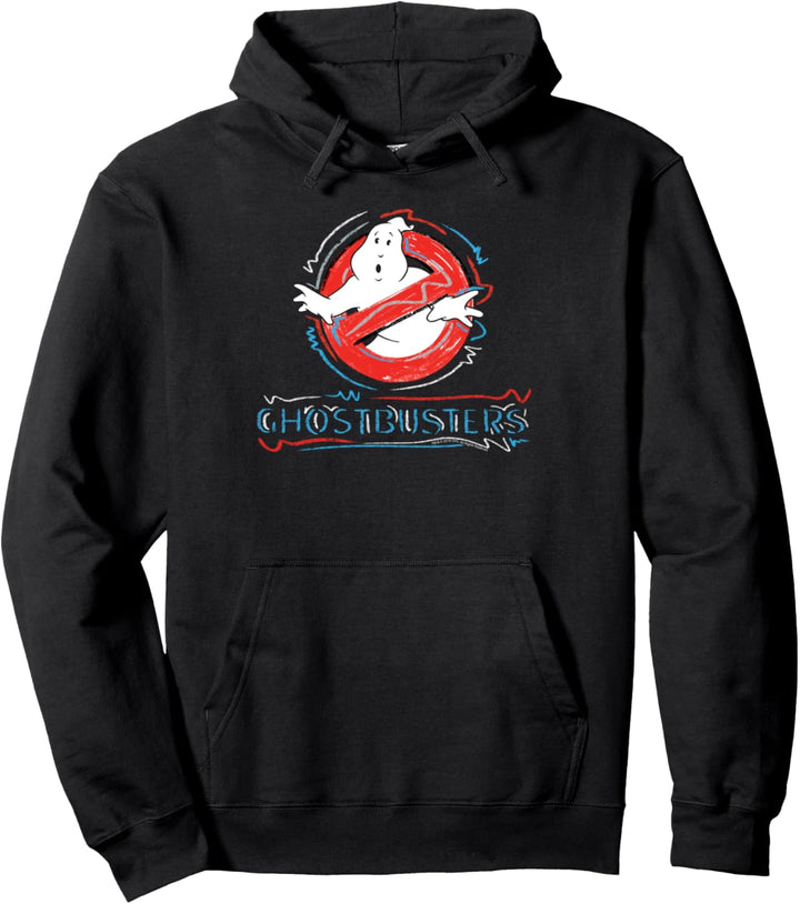 Ghostbusters Pop Graffiti Logo Pullover Hoodie