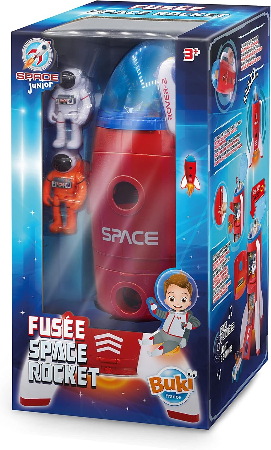Buki 63114 Rakete, weiss, Rakete