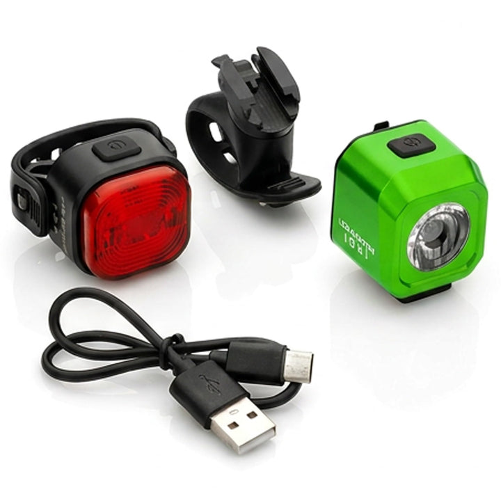 LED-MARTIN KIDDI Fahrradlicht Set, StVZO zugelassen, für Kinderfahrräder, Elektroroller & Laufräder,