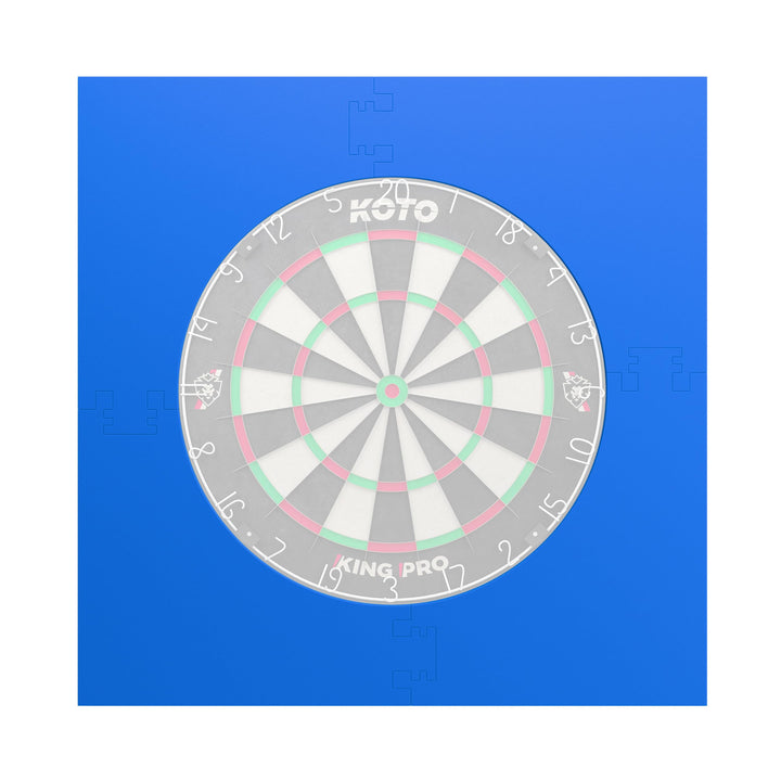 KOTO - 4pcs. Dart Surround, langlebige Dart wandschutz, verhindert Schäden, Eva 4PCS Quadrat Blau, 4