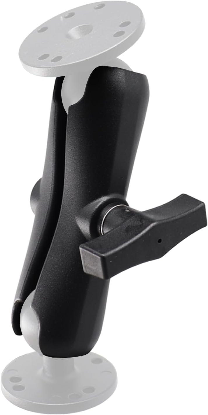 Aluminium 5,9 Zoll (150 mm) kurzer Doppel-Sockel-Arm, kompatibel mit RAM Mounts C-Grösse / 1,5 Zoll