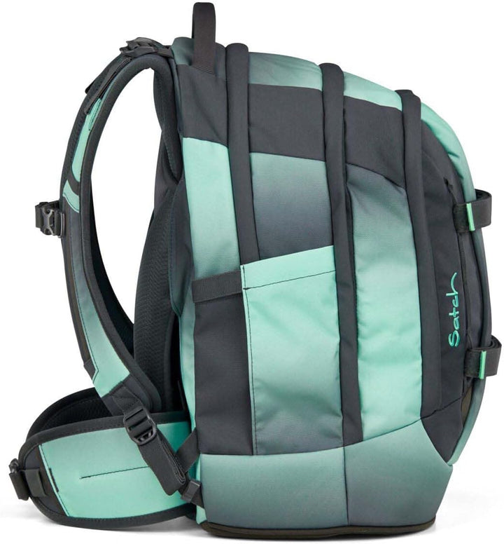 Satch Pack Schulrucksack Set 2tlg. inkl. Pencil Slider (Gradient Mint), Gradient Mint