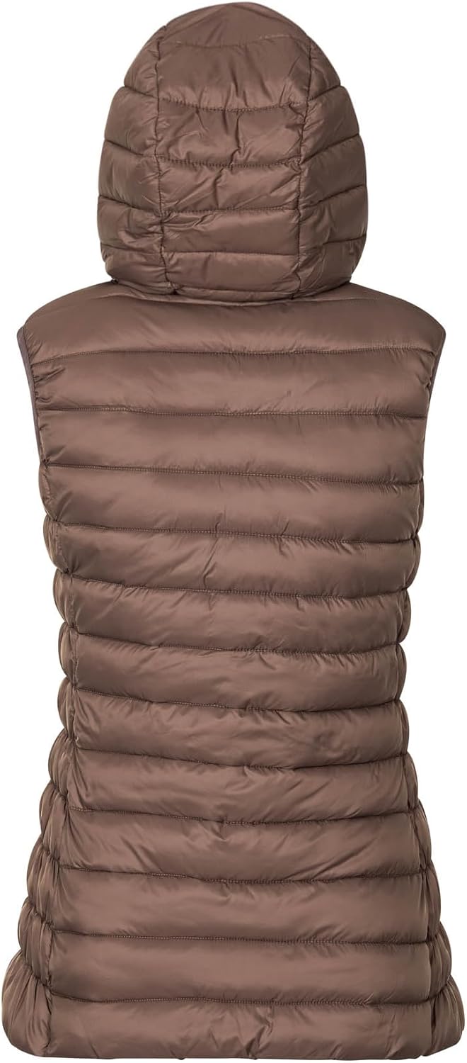 Rock Experience Damen Re.cosmic 2.0 Padded Woman Vest Sports vest M DEEP TAUPE, M DEEP TAUPE