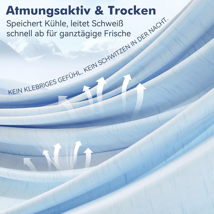 Elegear Kühldecke 150 x 200cm, Japanische Arc-Chill 3.0 Q-Max>0,5 Kühlfasern Selbstkühlende Sommerde