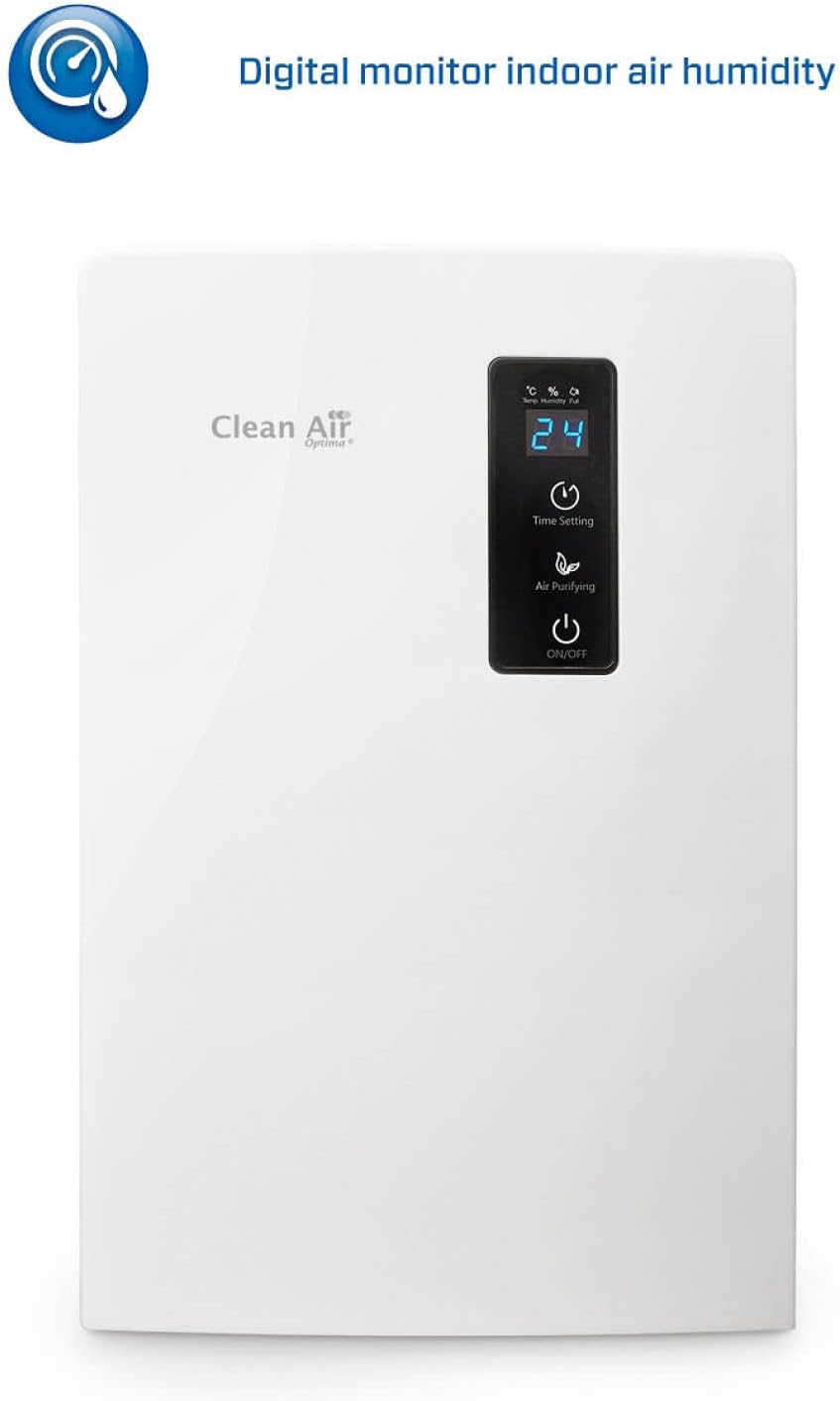 Clean Air Optima CA-703 dehumidifier 2 L 35 dB 60 W White