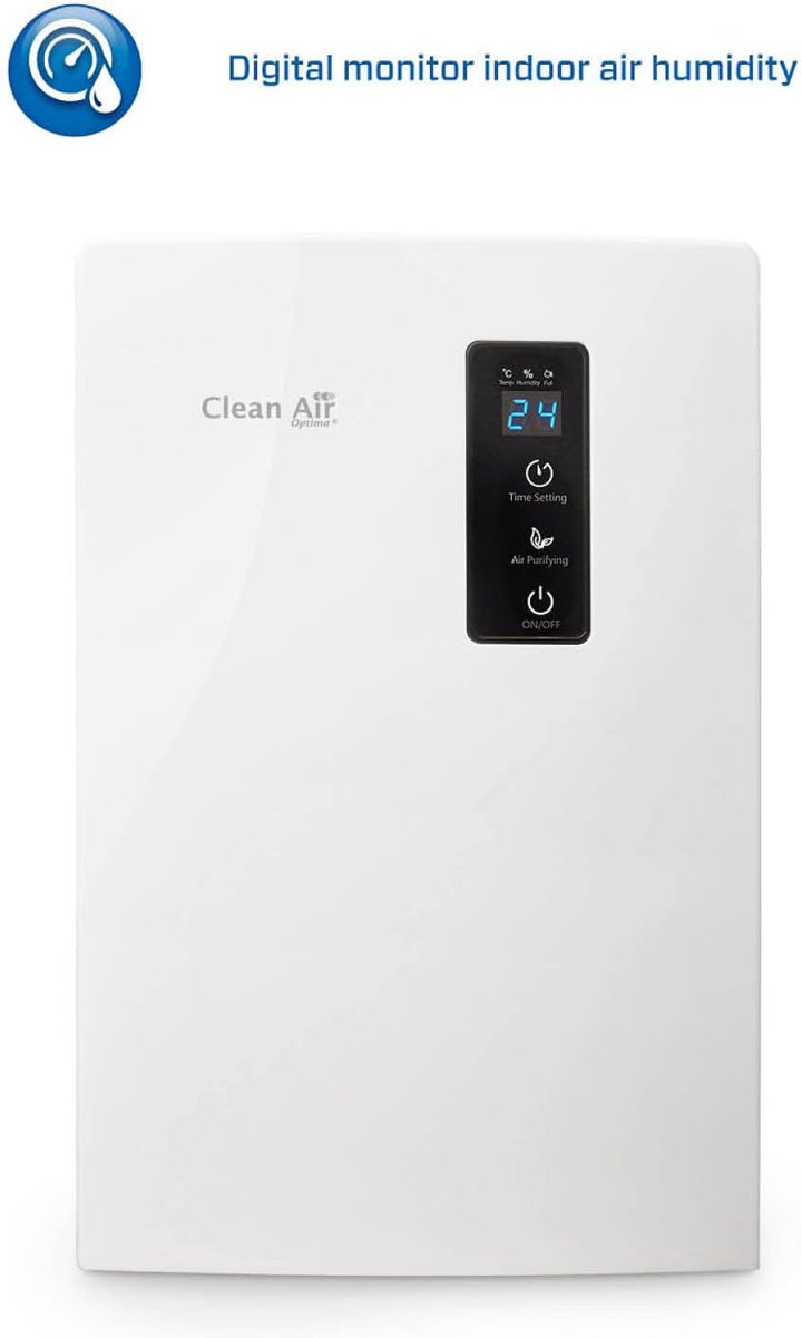 Clean Air Optima CA-703 dehumidifier 2 L 35 dB 60 W White