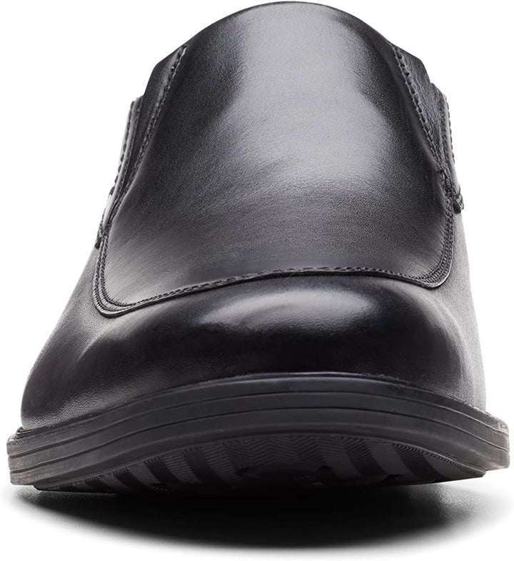 Clarks Whiddon Plain Toe Schnürhalbschuh für Herren, Oxford 40 EU Schwarzes Leder, 40 EU Schwarzes L