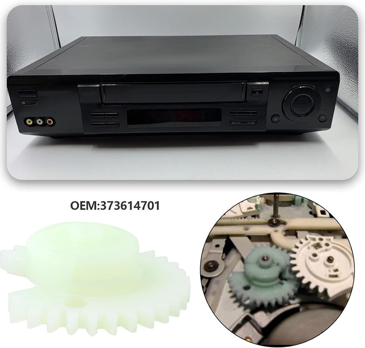 1 Stück Videorecorder-Ersatzteil für das Linke Gewindegetriebe 373614701 Kompatibel mit Sony SLV555