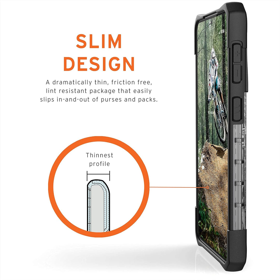 Urban Armor Gear Plasma Schutzhülle Samsung Galaxy S21+ 5G (6,7" Zoll) Hülle (Wireless Charging komp