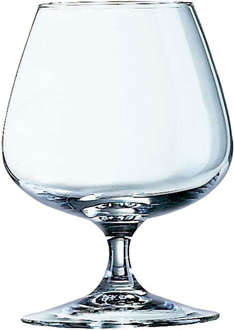 Arcoroc ARC 62664 Degustation Cognacschwenker, Cognacglas, 410ml, Glas, transparent, 6 Stück, 410ml