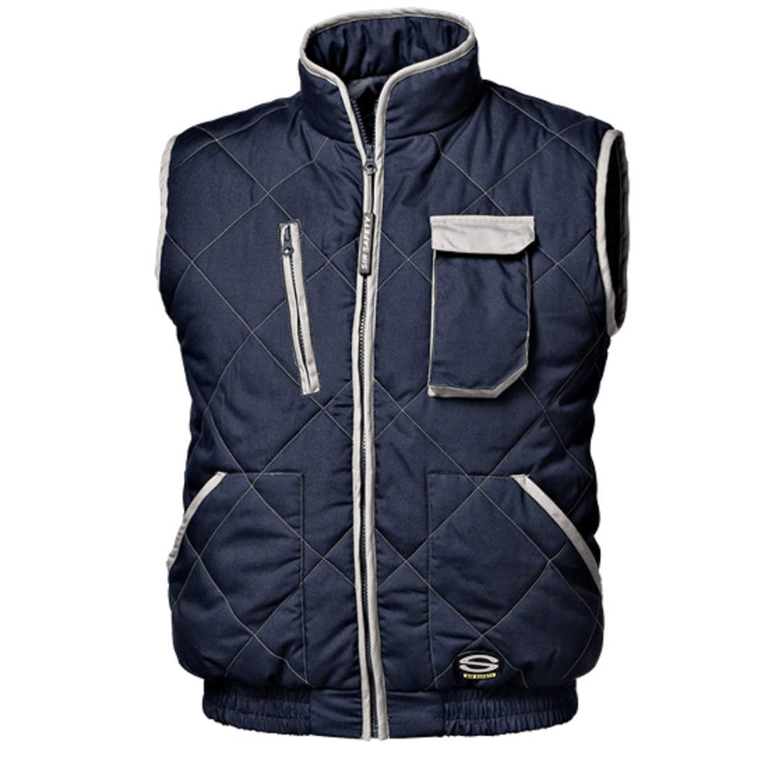 Sir Safety System MC4416Q5XL "Darwin" Weste, Blau, Grösse XL, XL