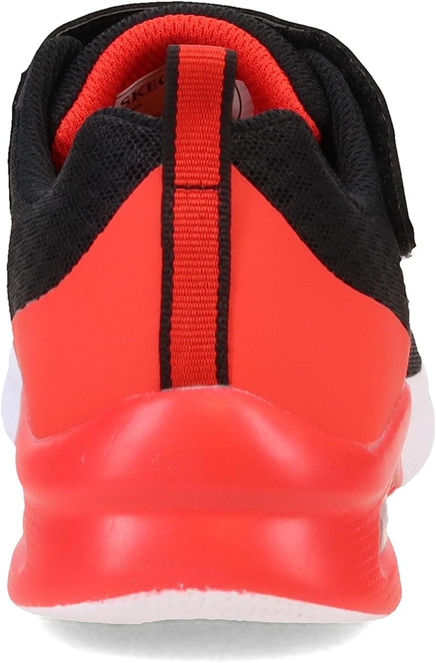 Skechers Jungen 403773l BKRD Sneaker 28 EU Black Textile Red Trim, 28 EU Black Textile Red Trim