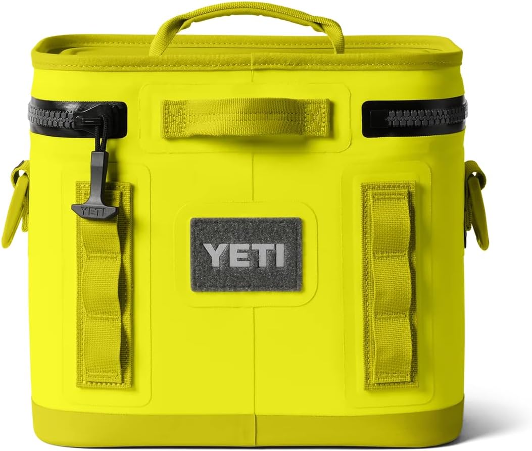 YETI Hopper Flip 8 Cool Bag, Portable & Insulated Backpack Cooler Firefly Yellow, Firefly Yellow