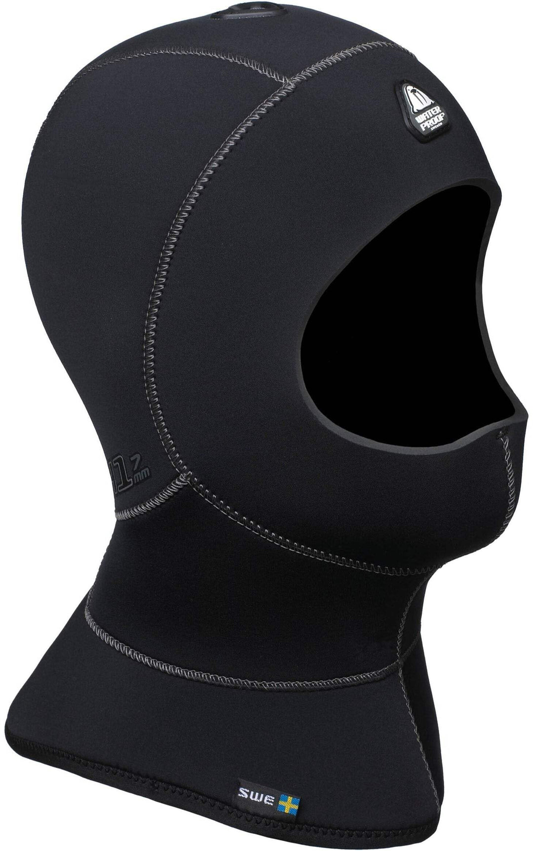 Waterproof Kopfhaube H1 5/7mm mit Ventil, L