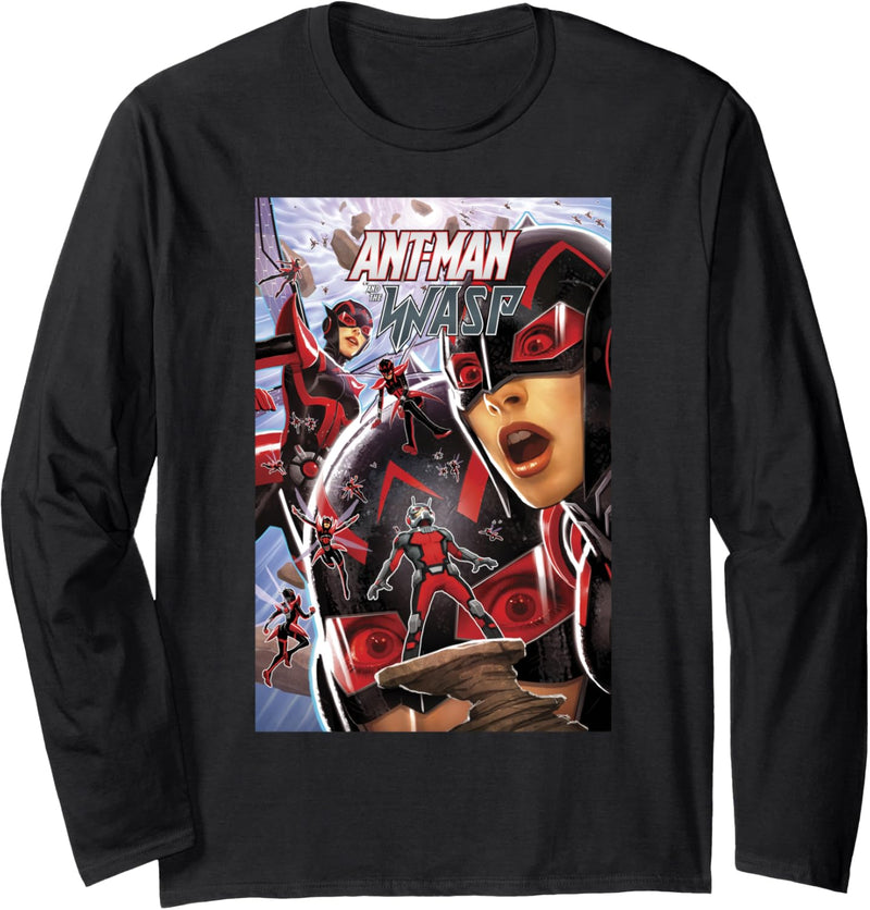 Marvel Avengers Ant-Man And The Wasp Poster Langarmshirt