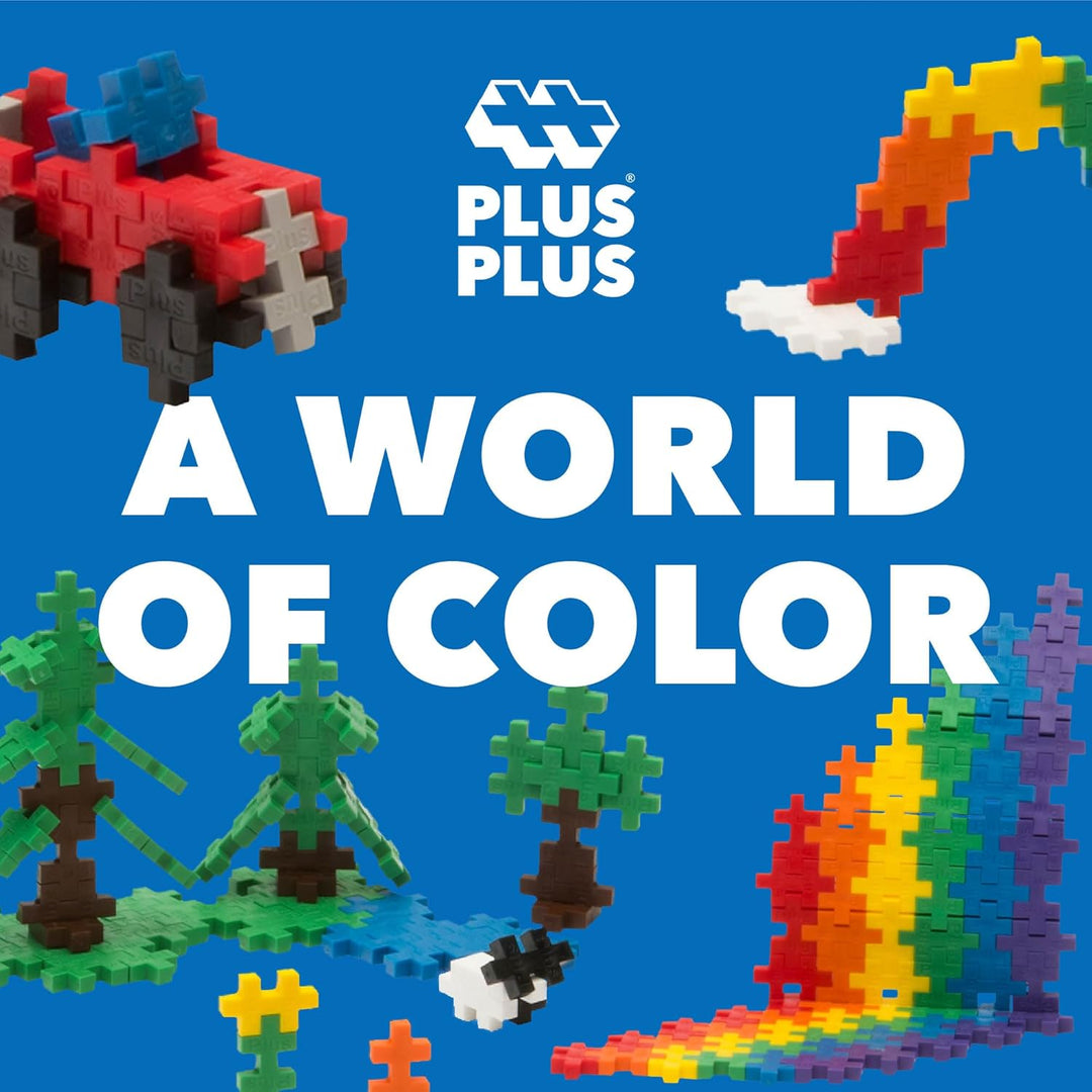 Plus-Plus 3310 Geniales Konstruktionsspielzeug, Open Play Basic, Bausteine-Set, 600 Teile Single, Si