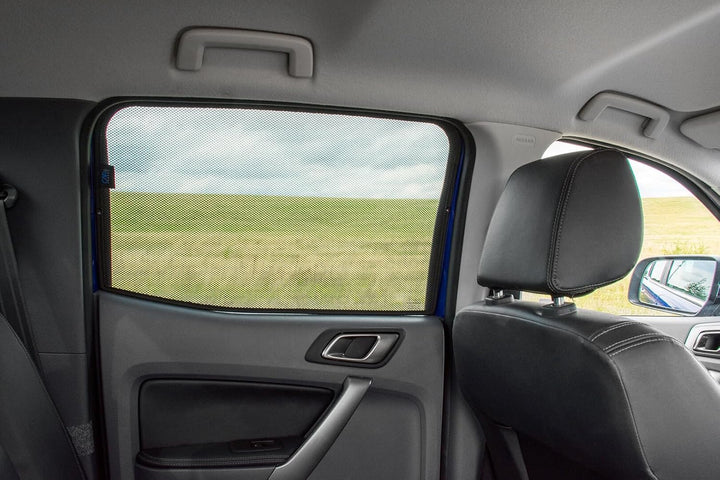 Satz Car Shades kompatibel mit Ford Ranger D/C T6 4-türer 2011- (4-teilig)