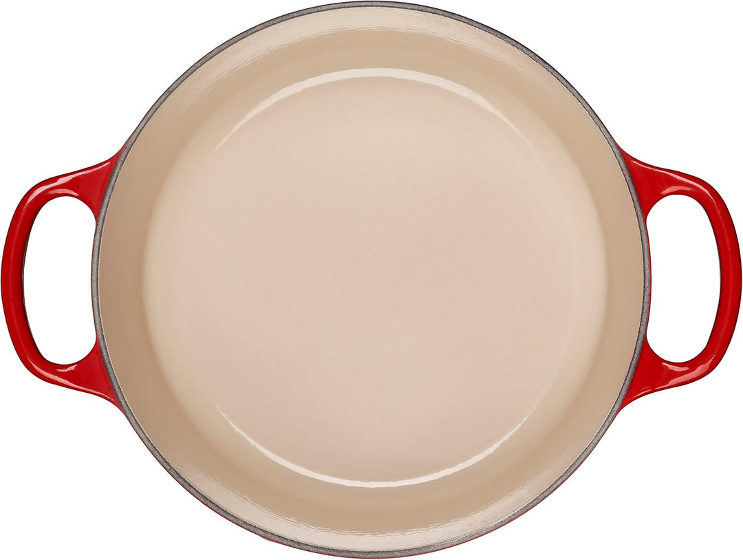 Le Creuset Signature Gusseisen-Bräter mit Deckel, Ø 22 cm, Rund, Für alle Herdarten und Induktion ge