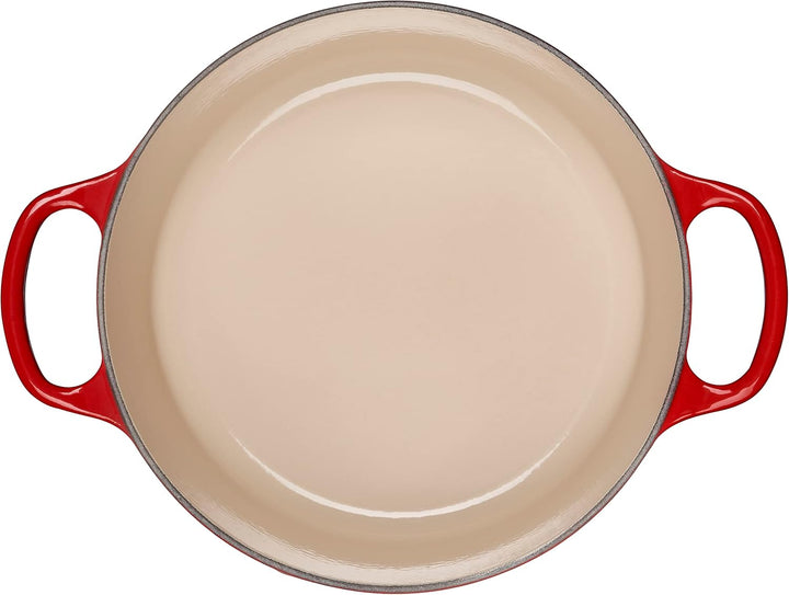 Le Creuset Signature Gusseisen-Bräter mit Deckel, Ø 22 cm, Rund, Für alle Herdarten und Induktion ge
