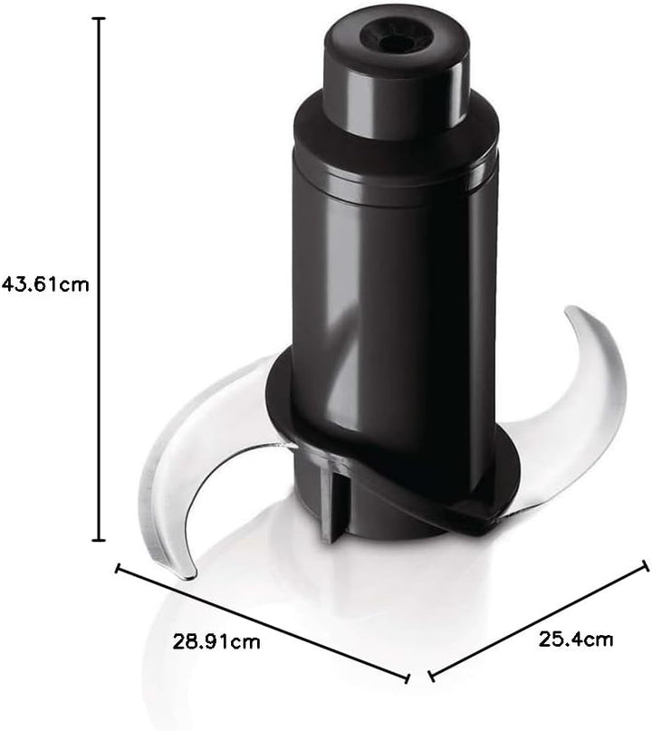 Philips Domestic Appliances HR7778/00 Küchenmaschine, Stainless Steel, 37 cm l x 56.5 cm w x 57.5 cm