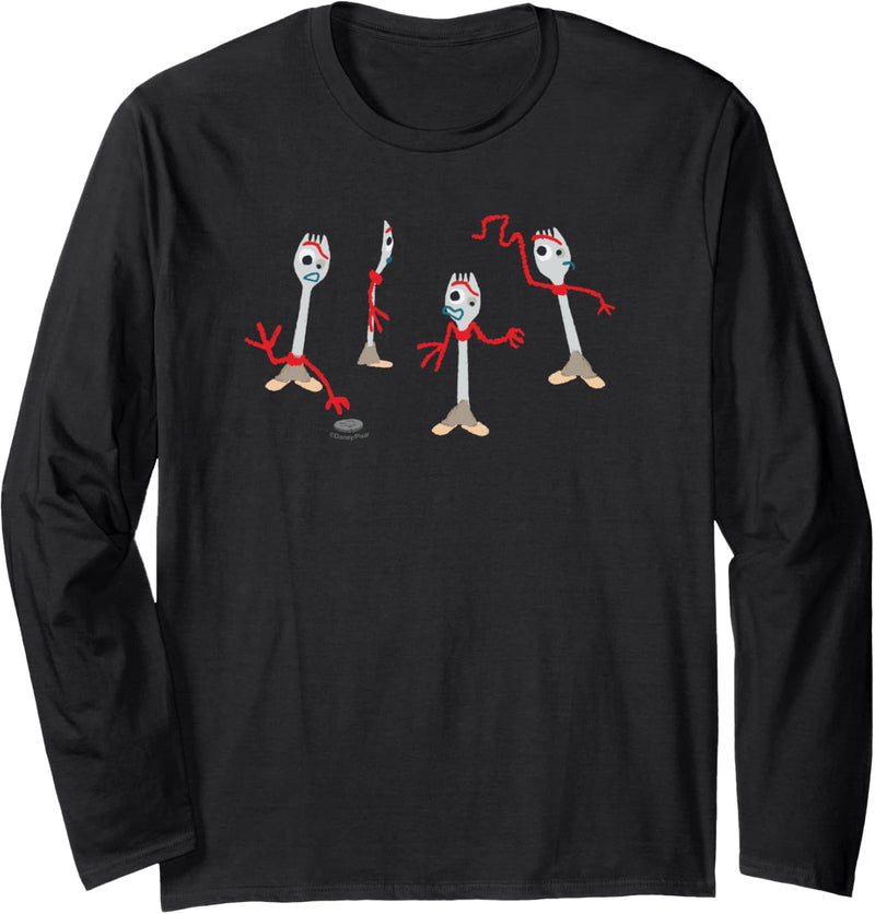 Disney & Pixar’s Toy Story Forky Character Concept Art Study Langarmshirt