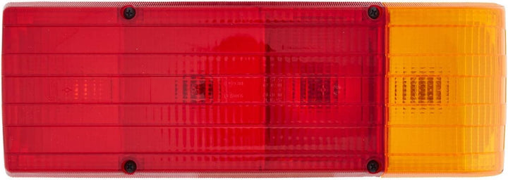 HELLA Rückleuchte - Glühlampe - 12V - Einbau/geschraubt - nicht SAE/ECE - Lichtscheibenfarbe: rot/ge