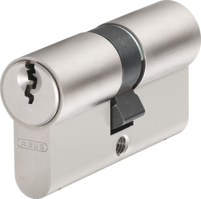 ABUS Tür-Zylinder E30NP 45/45 mit 5 Schlüsseln, 59819, 45/45