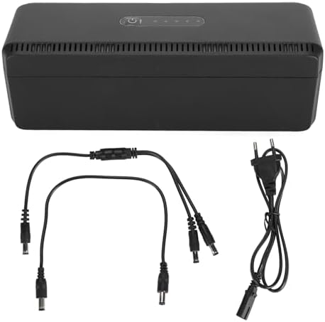 USV-Batterie-Backup, 10400 MAh Unterbrechungsfreie Stromversorgung mit 15 V 24 V POE-Anschlüssen und
