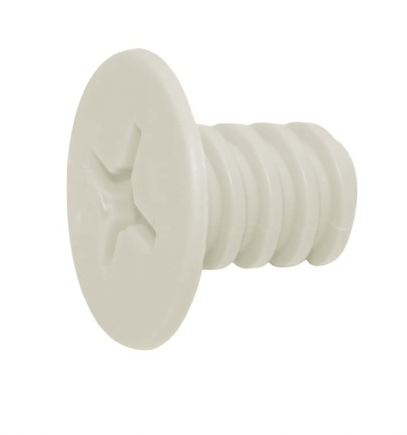 Smoby Ersatzteil I1702002 Schrauben 8 Stück beige mit Aussengewinde für Smoby Spielhäuser, Küchen, T